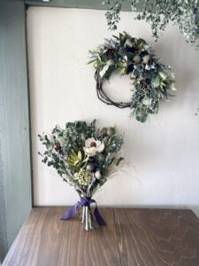 IZURU 2025年版 冬のスワッグとリース 北海道 鶴居村 ナチュラルデザイン